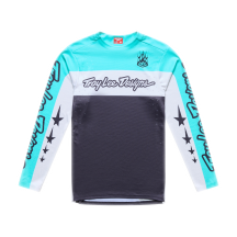 Tricou Bicicleta Troy Lee Designs Sprint Yo Moto Carbon