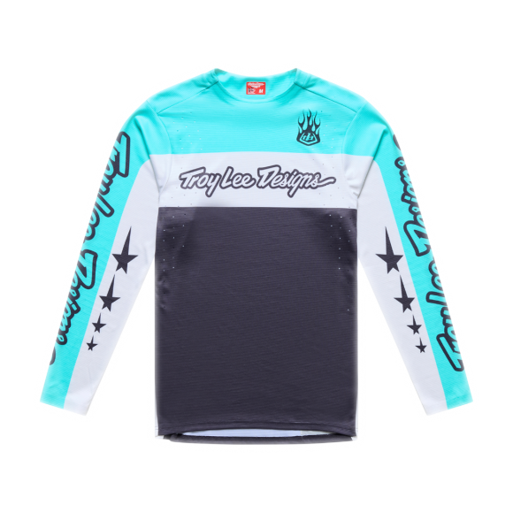 Tricou Bicicleta Troy Lee Designs Sprint Yo Moto Carbon Tricou Bicicleta Troy Lee Designs Sprint Yo Moto Carbon