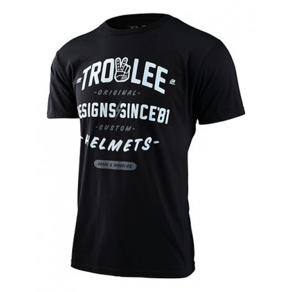 Tricou Troy Lee Designs Roll Out Black Heather 2024 Tricou Troy Lee Designs Roll Out Black Heather 2024