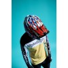 Casca Bicicleta Troy Lee Designs D4 Mips Composite Overspray White / Red