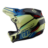 Casca Bicicleta Troy Lee Designs D4 Mips Composite Drip Glo Yellow