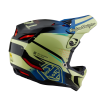 Casca Bicicleta Troy Lee Designs D4 Mips Composite Drip Glo Yellow