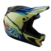 Casca Bicicleta Troy Lee Designs D4 Mips Composite Drip Glo Yellow