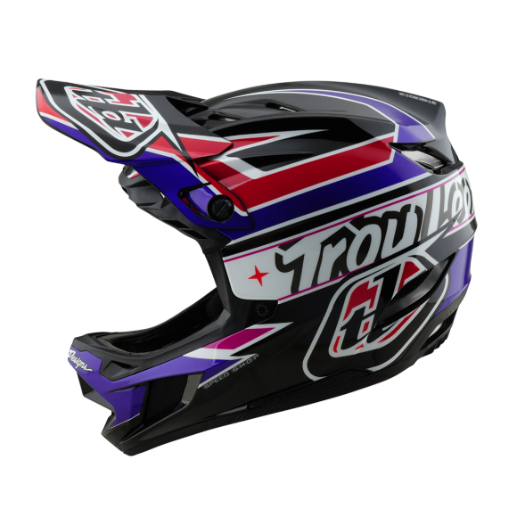 Casca Bicicleta Troy Lee Designs D4 Mips Polyacrylite Linear Black Casca Bicicleta Troy Lee Designs D4 Mips Polyacrylite Linear Black