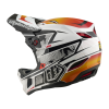 Casca Bicicleta Troy Lee Designs D4 Mips Composite Lined Up White Casca Bicicleta Troy Lee Designs D4 Mips Composite Lined Up White