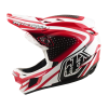 Casca Bicicleta Troy Lee Designs D4 Mips Polyacrylite The Line Fire White