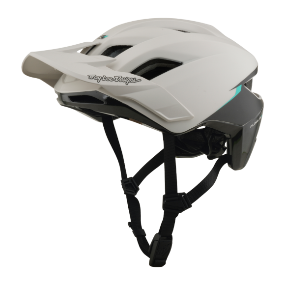 Casca Bicicleta Troy Lee Designs Flowline SE Mips Stacks Pumice / Real Teal
