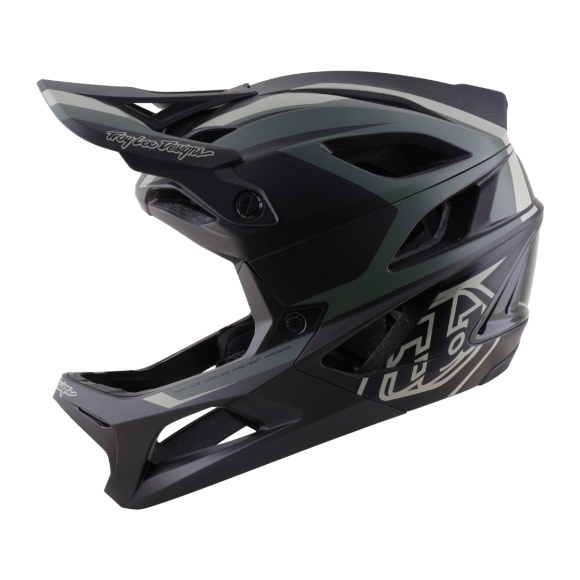 Casca Bicicleta Troy Lee Designs Stage 2 Mips High Vz Army / Charcoal