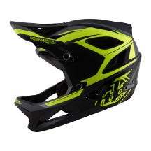Casca Bicicleta Troy Lee Designs Stage 2 Mips High Vz Charcoal / Flo Yellow