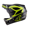 Casca Bicicleta Troy Lee Designs Stage 2 Mips High Vz Charcoal / Flo Yellow Casca Bicicleta Troy Lee Designs Stage 2 Mips High Vz Charcoal / Flo Yellow