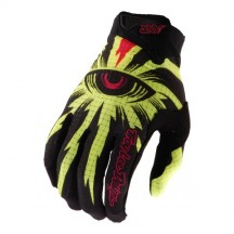 Manusi Bicicleta Copii Troy Lee Designs Air Cyclops Black / Flo Yellow