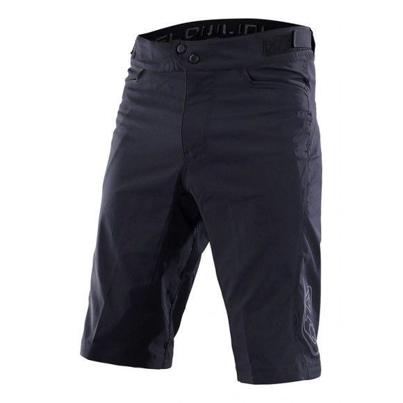 Pantaloni Scurti Bicicleta Cu Bazon Troy Lee Designs Flowline Solid Black 2024 Pantaloni Scurti Bicicleta Cu Bazon Troy Lee Designs Flowline Solid Black 2024