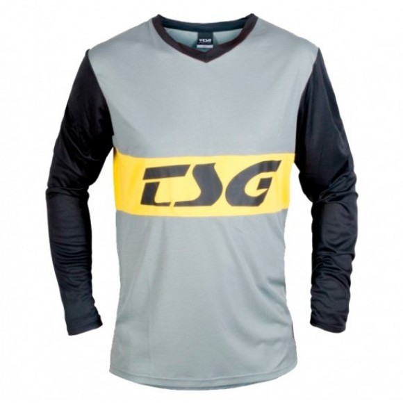 Tricou TSG Walf L/S - Grey Black Tricou TSG Walf L/S - Grey Black