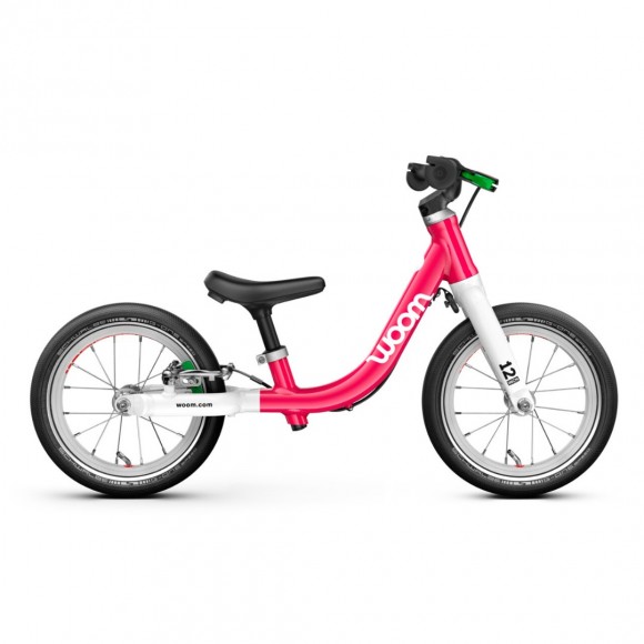 Bicicleta Woom GO 1 12" Hot Pink