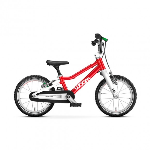 Bicicleta Woom GO 2 14" Rosu