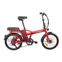 Bicicleta Electrica Pliabila Ztech ZT-12 Camp 6 Red
