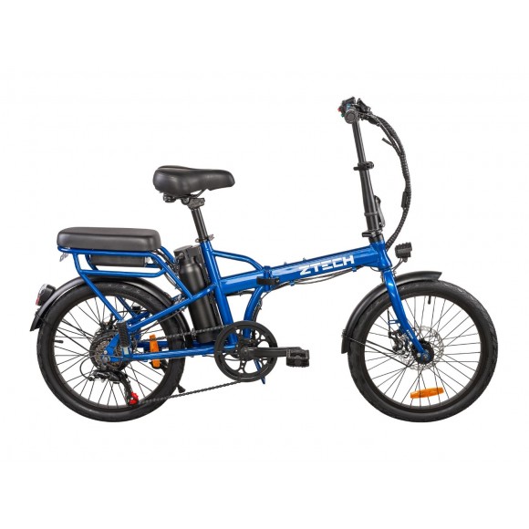 Bicicleta Electrica Pliabila Ztech ZT-12 Camp 6 Blue Bicicleta Electrica Pliabila Ztech ZT-12 Camp 6 Blue