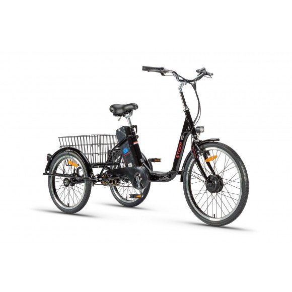Tricicleta Electrica Ztech ZT-81 Trailer 2.0 Black Tricicleta Electrica Ztech ZT-81 Trailer 2.0 Black
