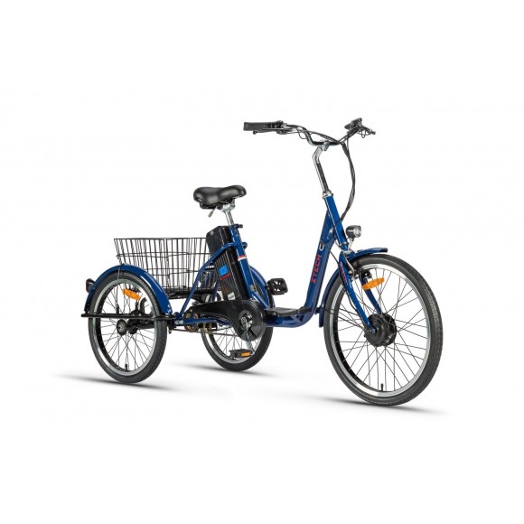 Tricicleta Electrica Ztech ZT-81 Trailer 2.0 Blue