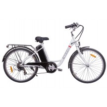Bicicleta Electrica Ztech ZT-32 Barcelona Lithium White
