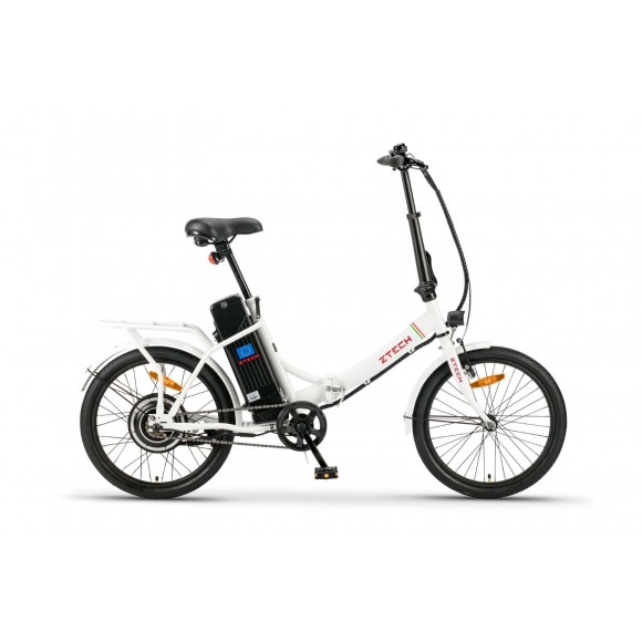 Bicicleta Electrica Pliabila Ztech ZT-88 Camp 5 White Bicicleta Electrica Pliabila Ztech ZT-88 Camp 5 White