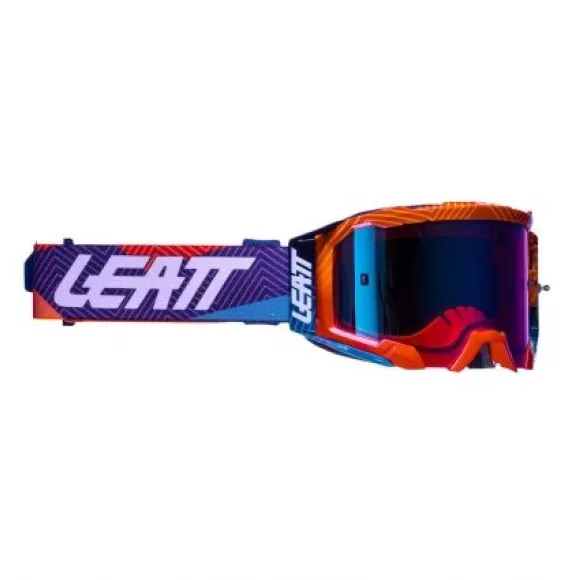 LEATT GOGGLE VELOCITY 5.5 IRIZ Neon Orange Blue UC 26% LEATT GOGGLE VELOCITY 5.5 IRIZ Neon Orange Blue UC 26%