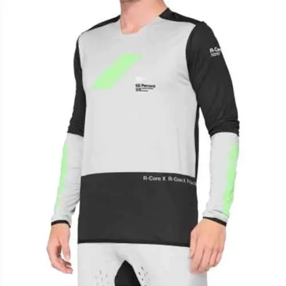 100% R-CORE X Jersey Vapor/Black 100% R-CORE X Jersey Vapor/Black
