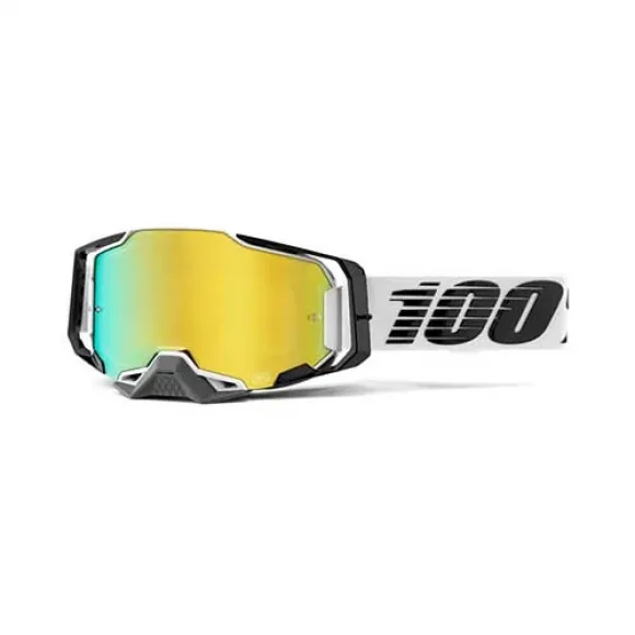 100% ARMEGA Goggle Atmos - Mirror Gold Lens 100% ARMEGA Goggle Atmos - Mirror Gold Lens