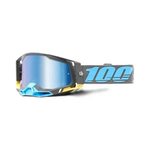 100% OCHELARI 100% RACECRAFT 2 Goggle Trinidad Mirror Blue Lens 100% OCHELARI 100% RACECRAFT 2 Goggle Trinidad Mirror Blue Lens