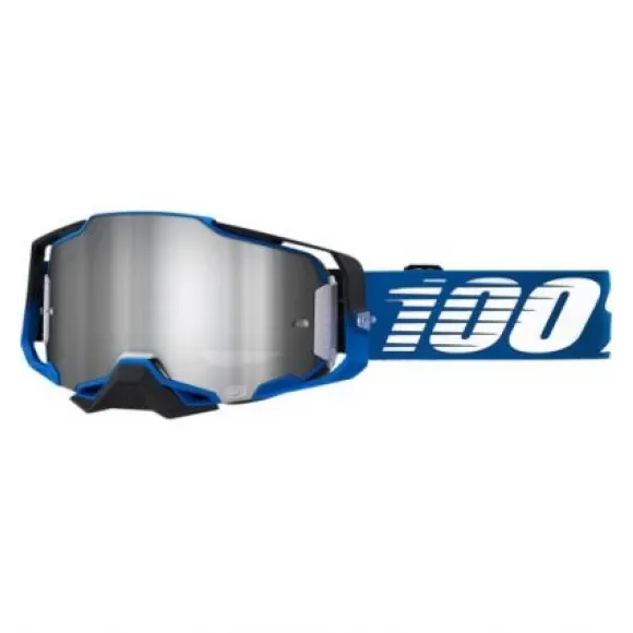 100% ARMEGA Goggle Rockchuck Flash Silver Lens 100% ARMEGA Goggle Rockchuck Flash Silver Lens