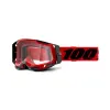 100% OCHELARI 100% RACECRAFT 2 GOGGLE RED CLEAR LENS 100% OCHELARI 100% RACECRAFT 2 GOGGLE RED CLEAR LENS
