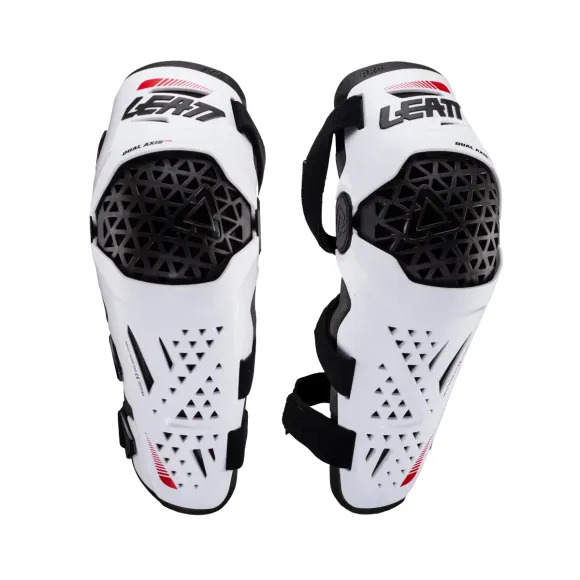 Knee & Shin Guard Dual Axis Pro White Knee & Shin Guard Dual Axis Pro White