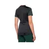 100% RIDECAMP Womens Short Sleeve Jersey Charcoal/Forest Green 100% RIDECAMP Womens Short Sleeve Jersey Charcoal/Forest Green