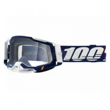 100% OCHELARI 100% RACECRAFT 2 GOGGLE Concordia - Clear Lens