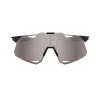 100% HYPERCRAFT - Gloss Black - HiPER Silver Mirror Lens 100% HYPERCRAFT - Gloss Black - HiPER Silver Mirror Lens