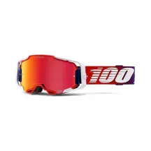 100% ARMEGA Goggle Factory HiPER Red Lens