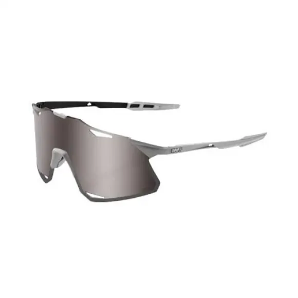 100% HYPERCRAFT - Matte Stone Grey - HiPER Silver Mirror Lens 100% HYPERCRAFT - Matte Stone Grey - HiPER Silver Mirror Lens
