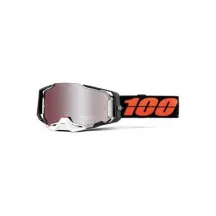 100% ARMEGA Goggle Blacktail HiPER Silver MirrorLens