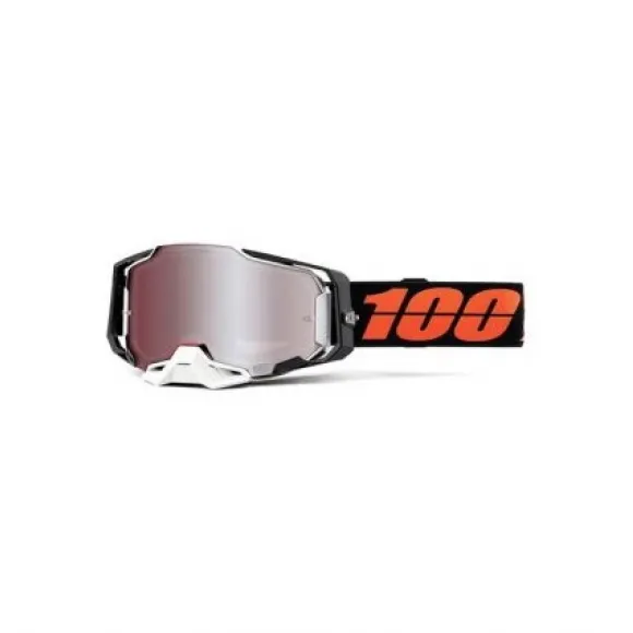 100% ARMEGA Goggle Blacktail HiPER Silver MirrorLens 100% ARMEGA Goggle Blacktail HiPER Silver MirrorLens