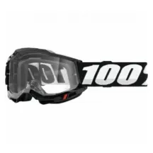 100% ACCURI 2 OTG Goggle Black - Clear Lens