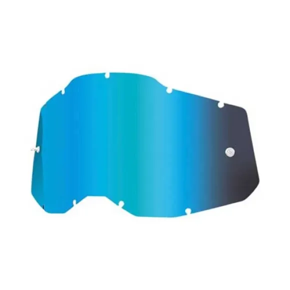 100% RC2/AC2/ST2 Replacement Lens - Mirror Blue 100% RC2/AC2/ST2 Replacement Lens - Mirror Blue