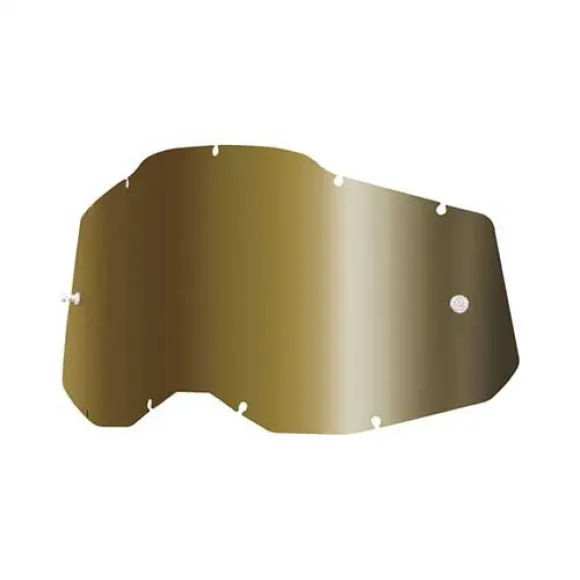 100% RC2/AC2/ST2 Replacement Lens - True Gold 100% RC2/AC2/ST2 Replacement Lens - True Gold