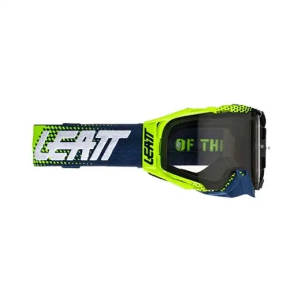 LEATT Goggle Velocity 6.5 LimeBlu Light Grey 58% LEATT Goggle Velocity 6.5 LimeBlu Light Grey 58%