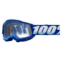 100% ACCURI 2 OTG Goggle Blue - Clear Lens
