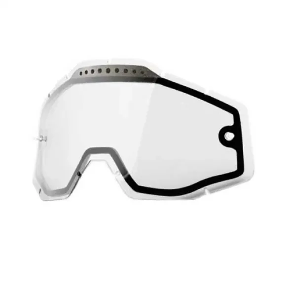 100% LENTILA dubla OCHELARI 100% RACECRAFT / ACCURI / STRATA Replacement Lens Dual Pane Anti-Fog V 100% LENTILA dubla OCHELARI 100% RACECRAFT / ACCURI / STRATA Replacement Lens Dual Pane Anti-Fog V