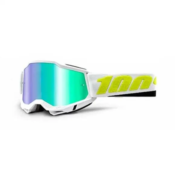 100% OCHELARI 100% ACCURI 2 Goggle Peyote Mirror Green Lens 100% OCHELARI 100% ACCURI 2 Goggle Peyote Mirror Green Lens