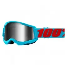 100% STRATA 2 Goggle Summit Mirror Silver Lens