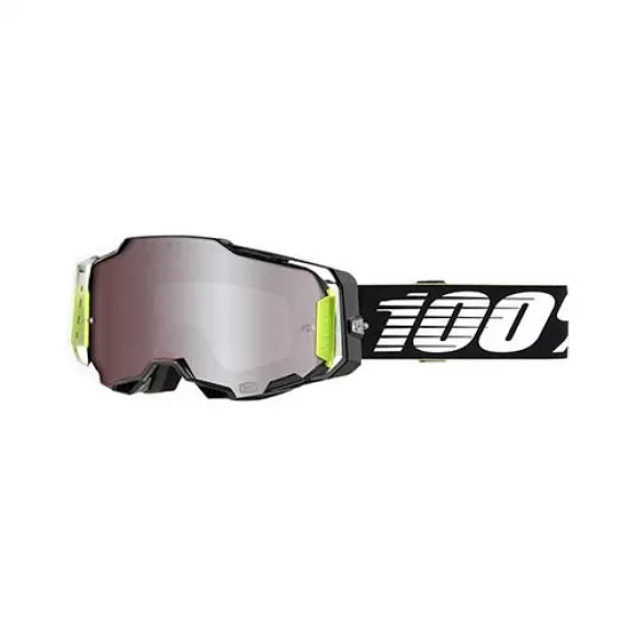 100% ARMEGA Goggle Racr HiPER Silver Mirror Lens 100% ARMEGA Goggle Racr HiPER Silver Mirror Lens