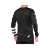 100% R-CORE Long Sleeve Jersey Black/White 100% R-CORE Long Sleeve Jersey Black/White