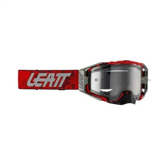 LEATT Goggle Velocity 6.5 Enduro JW22 Red Clear 83% LEATT Goggle Velocity 6.5 Enduro JW22 Red Clear 83%